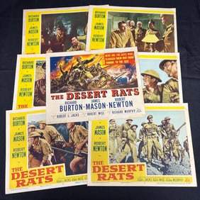 Desert Rats Original 1953 Lobby Cards (7)