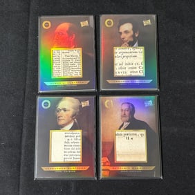 US Presidents Relic Cards, Lincoln