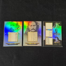Wild West Relic Cards, Annie Oakey Triple Relic