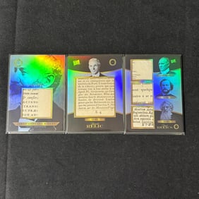1800s Historical Figures Relic Cards, Ford, Colt +