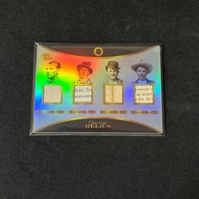 Quad Relic James, Billy the Kid, Cassidy, Hardin