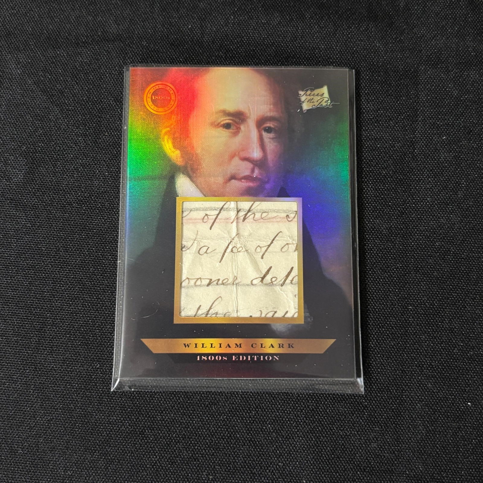 William Clark Relic Card, Writing (1 of 2)
