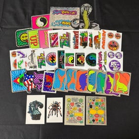 Vintage Stickers, and Rub on Tattoos