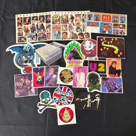 Vintage and older stickers, Alf, Karate Kid +
