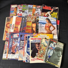 Large Magazine Lot, Sports Illustrated +