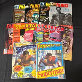 Star Warp, Filmfax, Fantastic Films Magazines