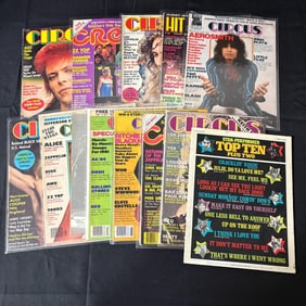 Circus Rock and Roll Magazine lot