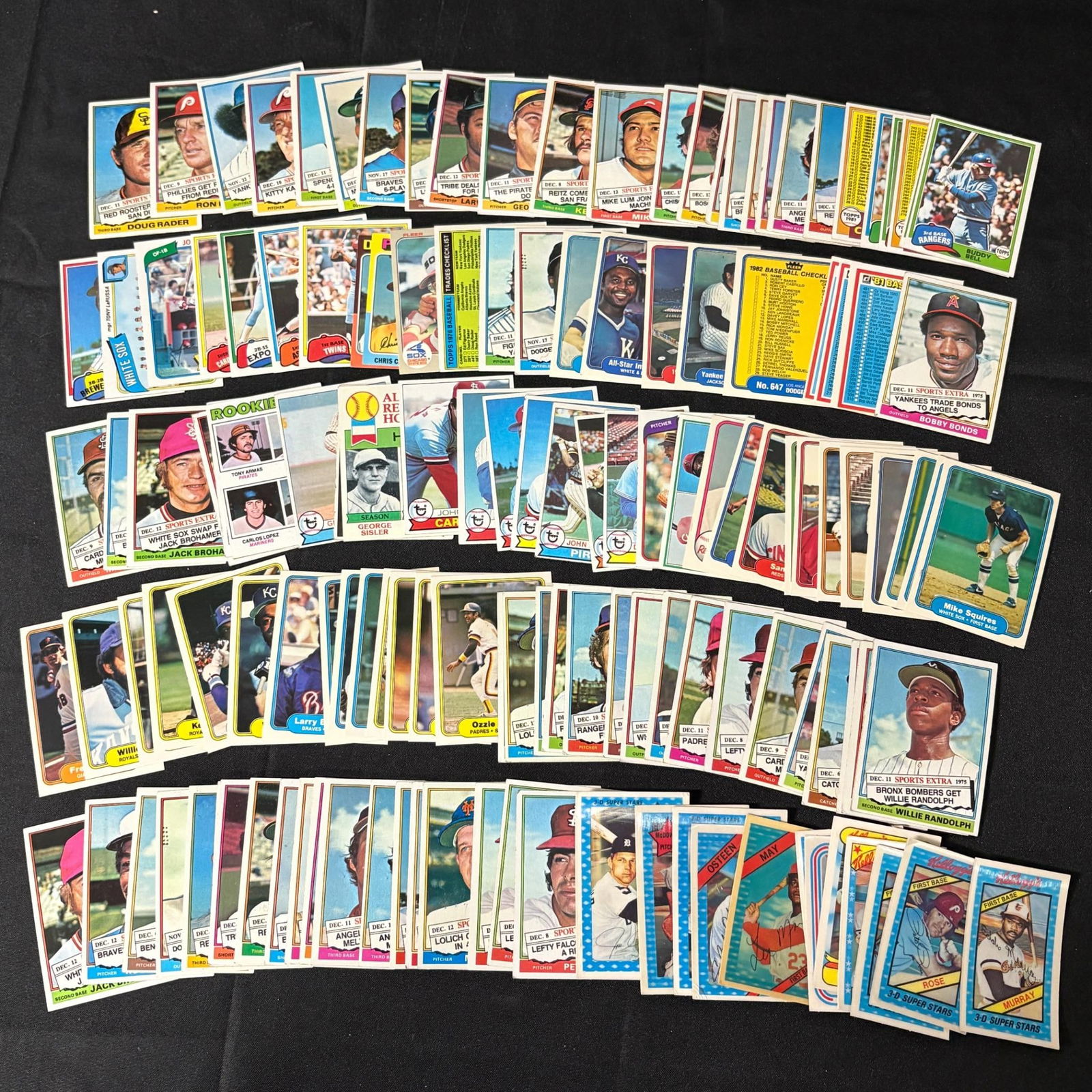 1970s and 80s Baseball Card lot (1 of 2)
