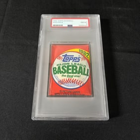 PSA 8 Topps Baseball 1982 Wax Pack