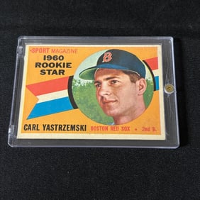 1960 Rookie Star Carl Yastrzemski Baseball Card