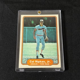 Cal Ripken Jr. Fleer Rookie Baseball Card