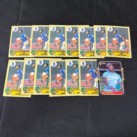 Bo Jackson Rookie Baseball Cards