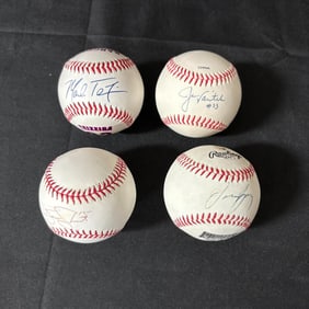 Mark Teixeira, jason Veritek + Signed Baseballs