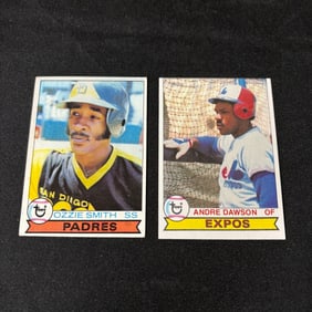 Ozzie Smith Rookie, Andre Dawson Baseball Cards