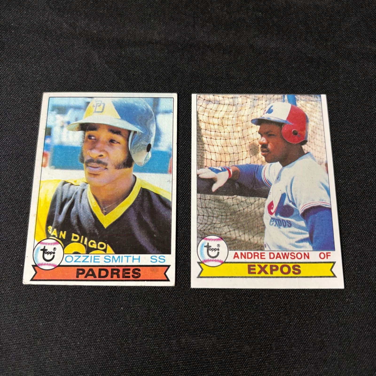 Ozzie Smith Rookie, Andre Dawson Baseball Cards (1 of 2)