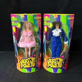 Austin Powers Action Figures in Original Boxes