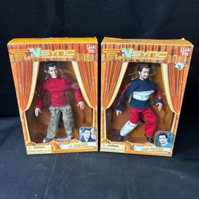 N Sync Action Figures, Original Boxes
