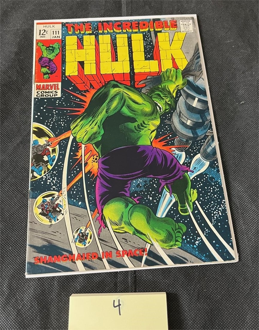 Incredible hulk 111 Marvel Silver Age Comic (1 of 2)