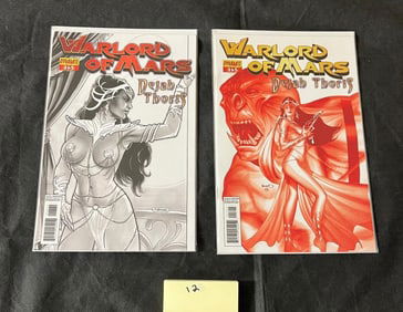 Warlord of Mars Dejah Thoris 13 1:10 & 1:20 RI Cvr