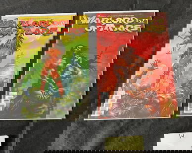 Warlord of Mars 31 & 32 Bondage Cover: We offer in person or virtual previews of auction lots up until the day before the auction. All items are sold as is. Please look at pictures carefully to determine what you believe are the