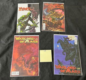 Warlord of Mars 27, 28, & 29 w/Variant Cover