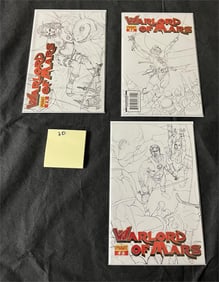 Warlord of Mars 6, 7, & 8 1:10 RI Covers