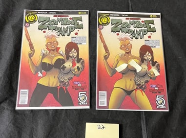 Zombie Tramp 22 w/ 2500 Made LE Cover