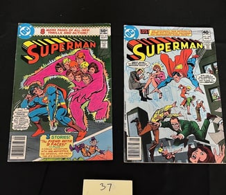 Superman 350 & 351 Mark Jeweler Variants