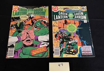Green Lantern 112 & 117 Mark Jeweler Variants