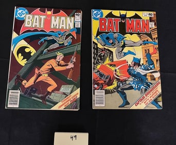 Batman 322 & 325 Mark Jewelers Insert Comics