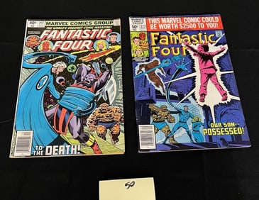 Fantastic Four 213 & 222 Mark Jeweler Variants