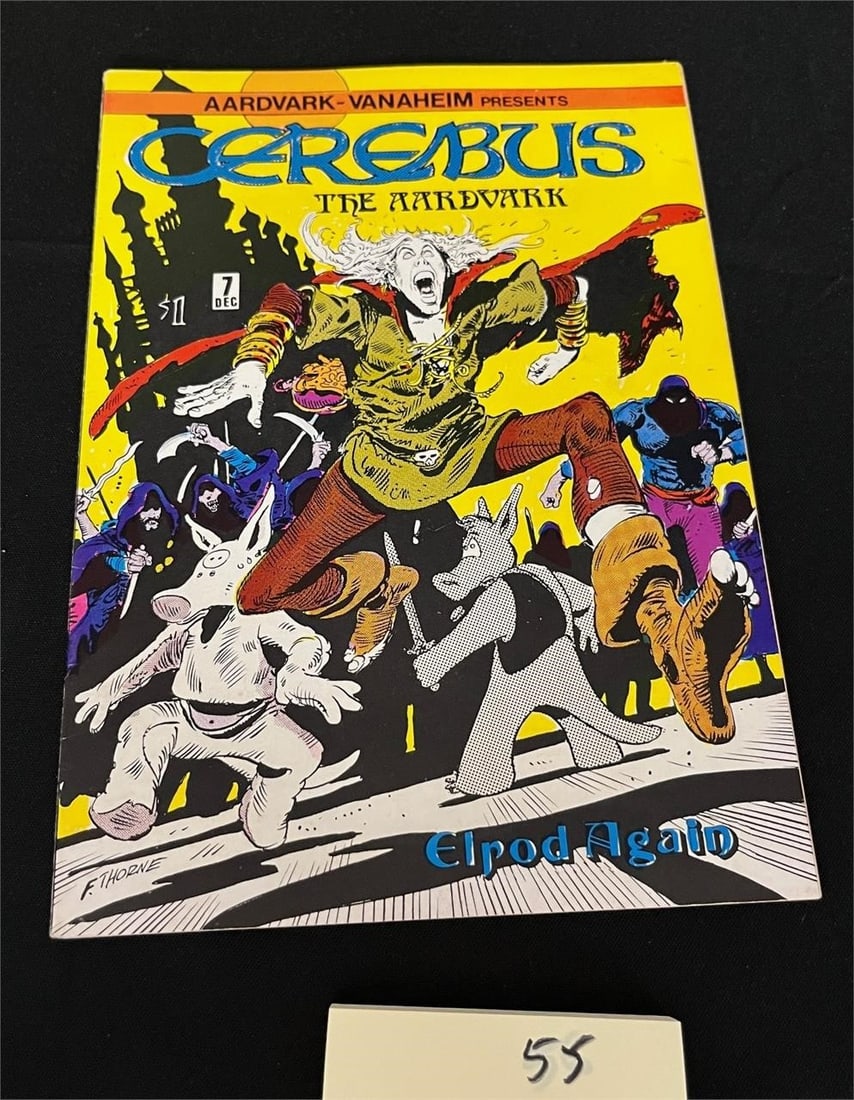 Cerebus 7 1978 Signed by Dave Sim (1 of 3)