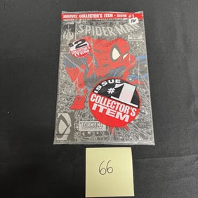 Spider-man 1 Silver RP Pollybaged Todd McFarlane