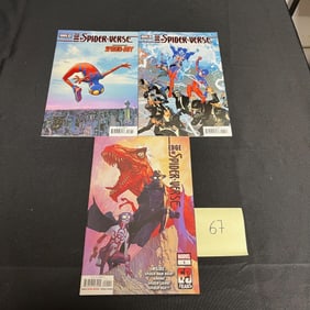 Edge of Spider-verse comics w/Variant Covers