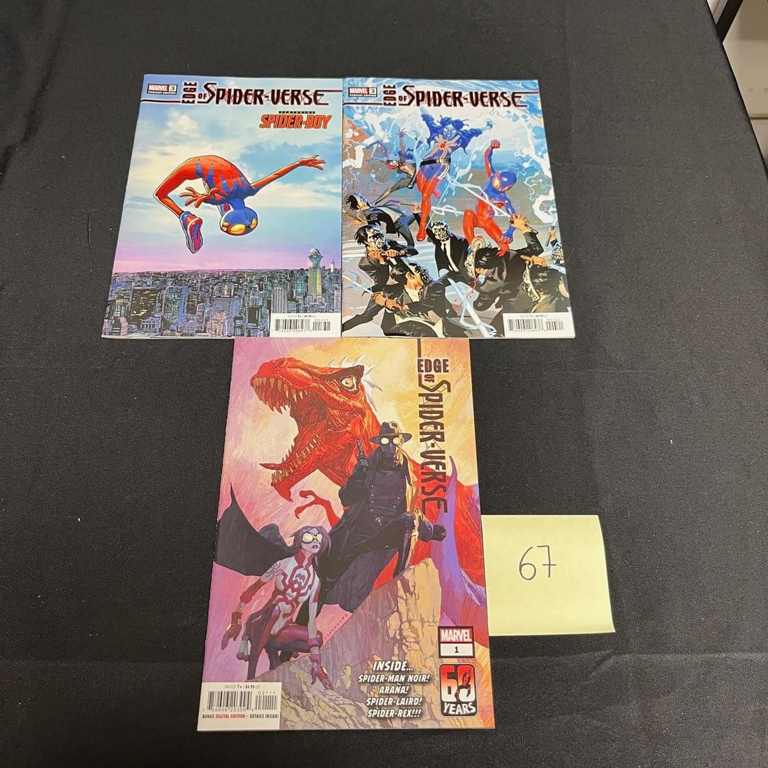 Edge of Spider-verse comics w/Variant Covers (1 of 1)