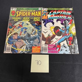 Marvel Team 85 & CAP 238 Mark Jeweler Variants