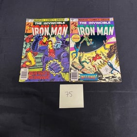 Iron Man 129 & 137 Mark Jeweler Variant Comics