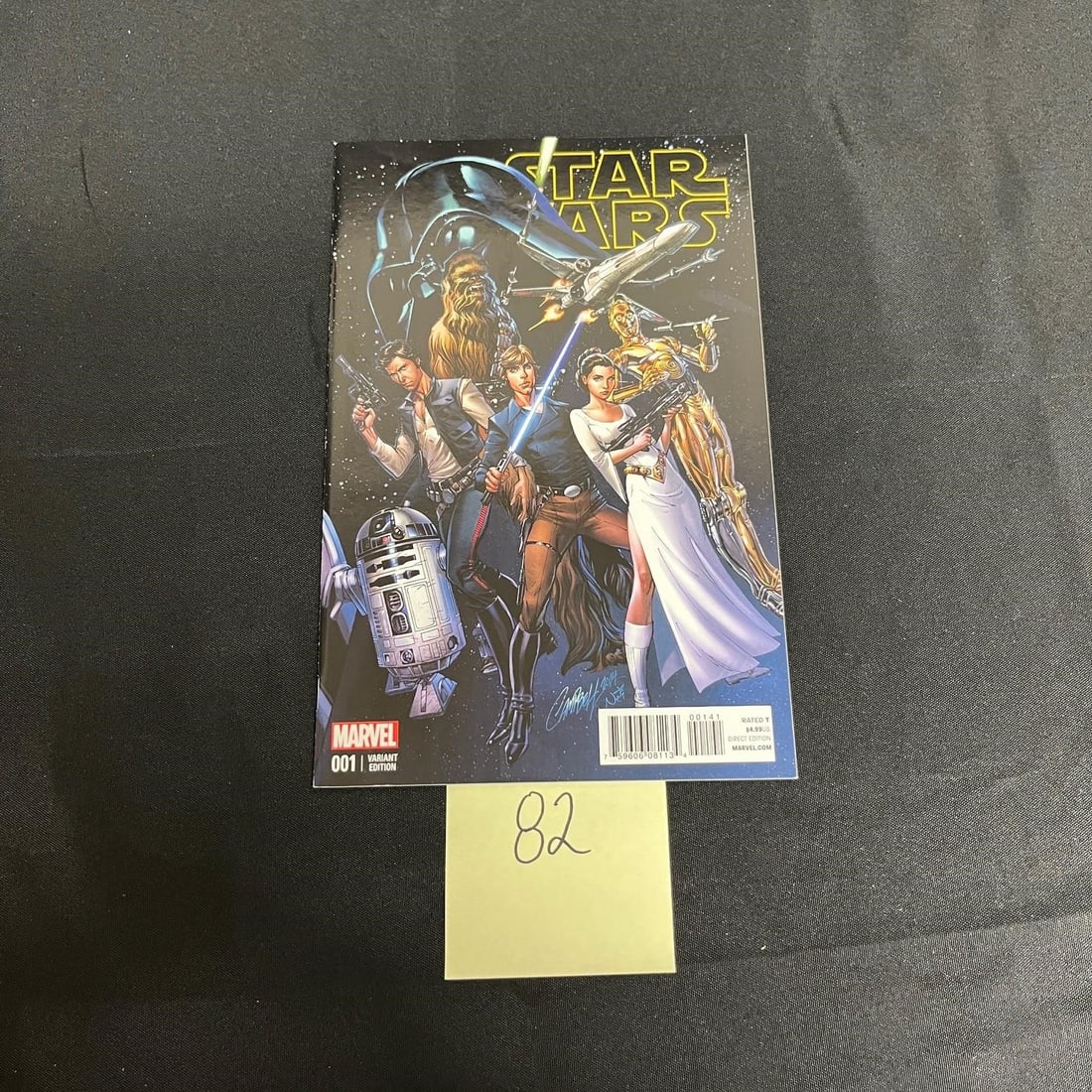 Star Wars 1 J. Scott Campbell Variant Cover (1 of 2)