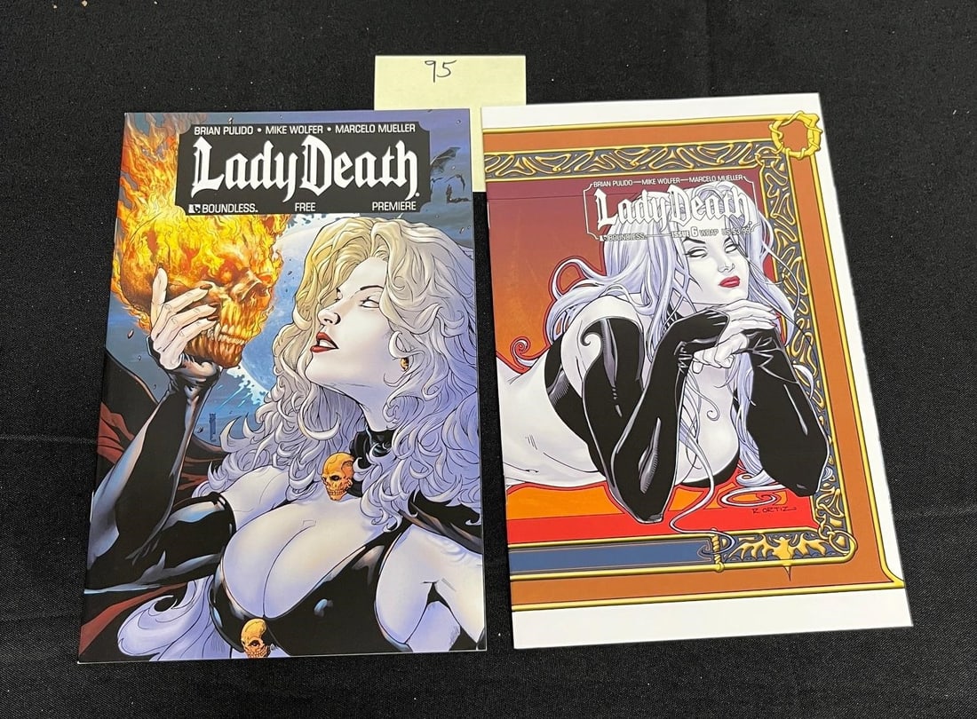 Lady Death Boundless Comic Books (1 of 2)