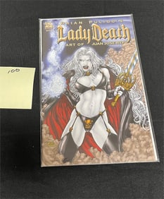 Lady Death Art of Juan Jose RYP Avatar Comics