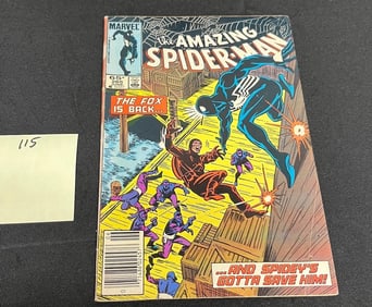 Amazing Spider-man 265 Newsstand Ed. Key