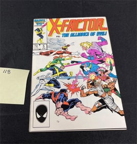 X-factor 5 Marvel key Comic