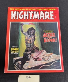 Nightmare 7 1972 Bronze Age Horror Magazine