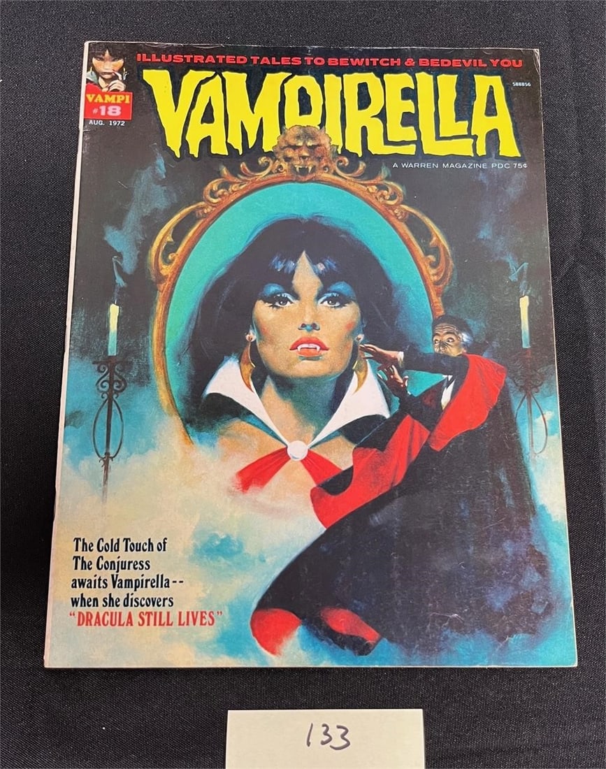 Vampirella 18 Warren Bronze Age Magazine (1 of 2)