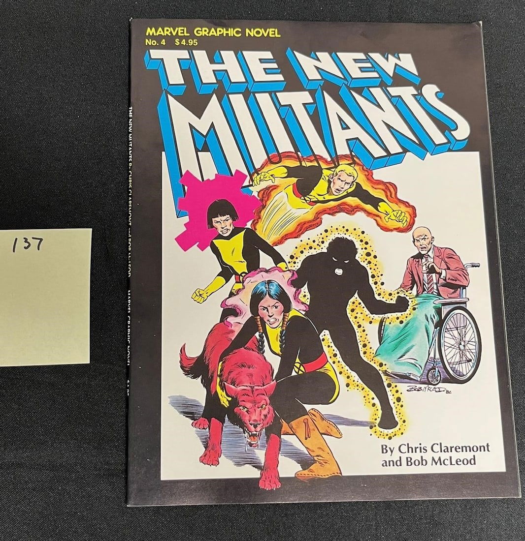 Marvel Graphic Novel 4 1st App New Mutants (1 of 3)