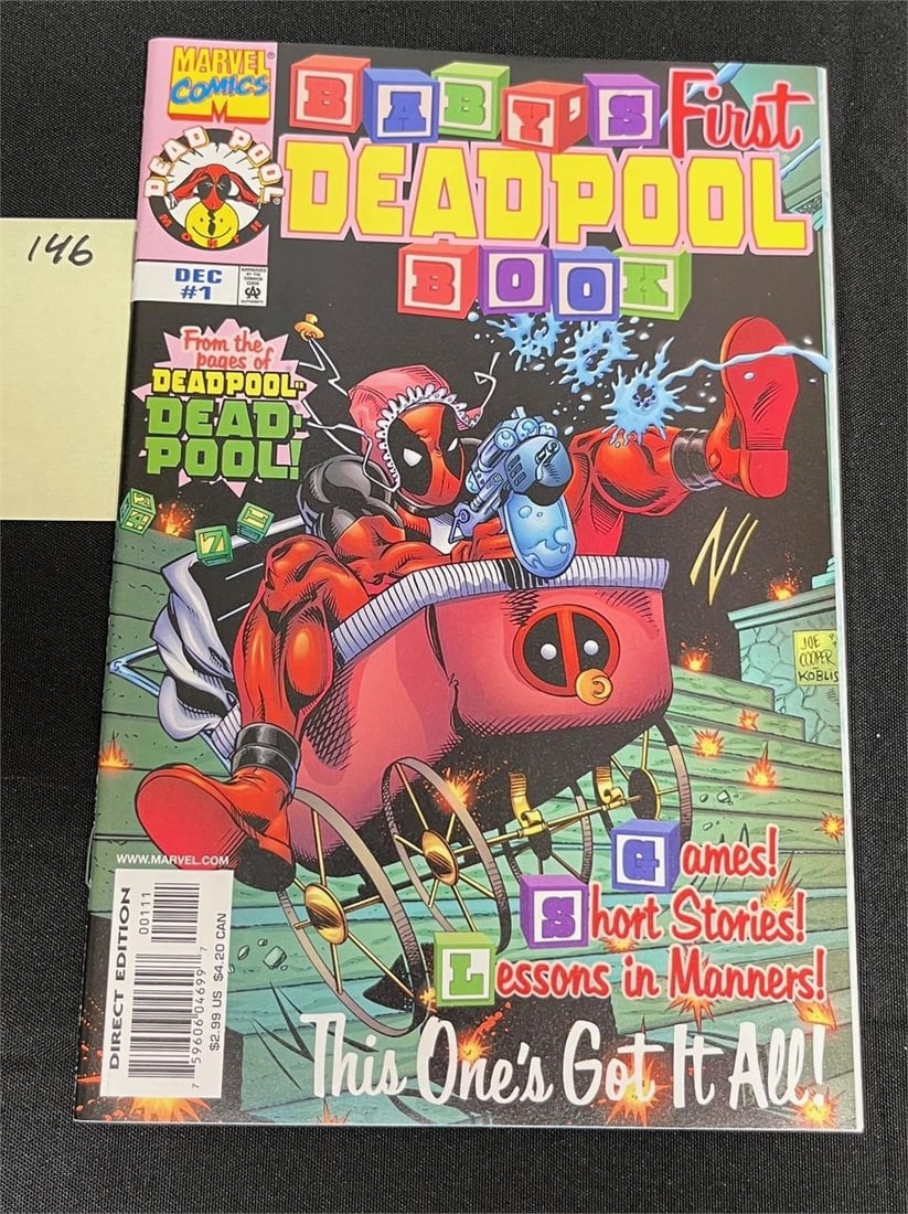 Baby's 1st Deadpool Book 1 Marvel Comics (1 of 1)