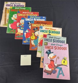 Uncle Scrooge Dell Golden & Silver Age Comic Books
