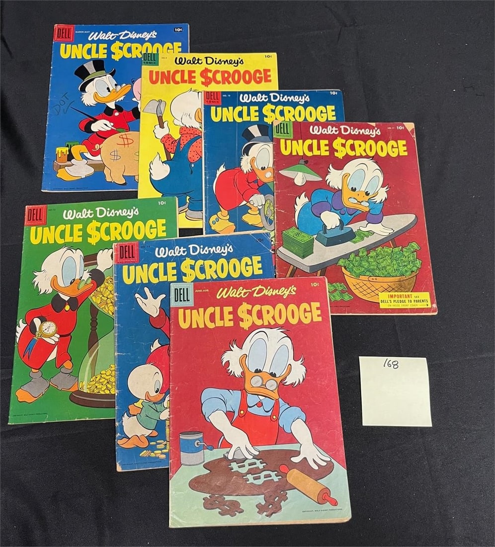 Uncle Scrooge Dell Golden Age Comic Books (1 of 1)
