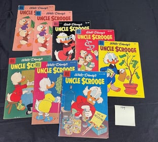 Uncle Scrooge Dell Golden Age Comic Books