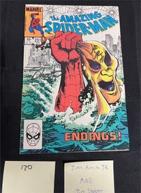 Amazing Spider-man 251 Signed by Romita Jr Shooter
